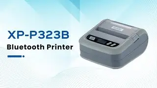 Excellent Flexible Bluetooth Label Printer For Waybill and Shipping Label Xprinter XP-P323B