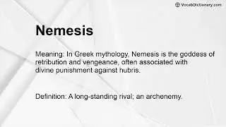 Nemesis Meaning