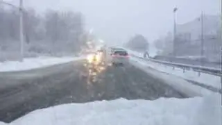 Putnam Lake Doansburg Road Snow