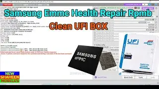 Samsung Emmc Health Repair RPMB Clean UFI BOX  BY NEW SHAHEEN MOBILES