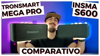 INSMA S600 vs TRONSMART MEGA PRO - Qual é a MELHOR caixa de som e a MAIS BARATA? [Comparativo]