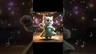 cat dancing#ai #cat #funny #cute #ytshorts #aicatshorts #aicats #dancingcat #trending #cutecatsAi.45