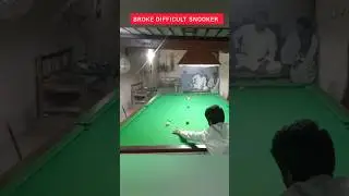 broke very difficult snooker like pro player #snooker hub