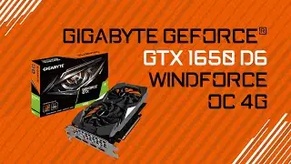 Распаковка видеокарты GIGABYTE GeForce&reg; GTX 1650 D6 WINDFORCE OC 4G