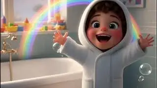 Splish Splash Bath Time Fun! 🚿✨  Kids Bath Song  Wash My Hair, Face & Toes  3D Animation