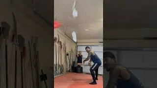 Working on whirlwinds. 🌀 #dartlife meteorhammer #kungfu #ropedart #martialarts #ropedartist