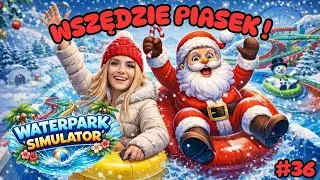 WSZĘDZIE PIASEK‼️🎀⛄ Waterpark Simulator PL #36