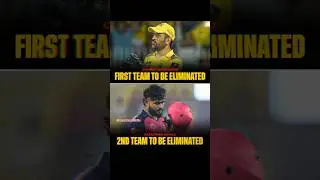 Csk and RR are Eliminated 💔