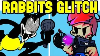 Friday Night Funkin' VS Oswald (Rabbit's Glitch with Lyrics) (FNF Mod)