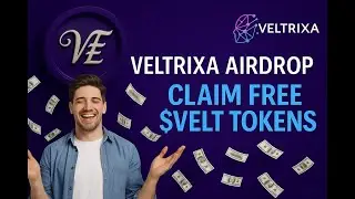 🚨 Veltrixa Airdrop LIVE &ndash; Claim Free $VELT Tokens Now! | No Bots. Just Real AI.