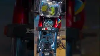 New Honda Monogram Design ☠️😍💥 || #bikelover #cd70 #honda #modified #sticker #fyp