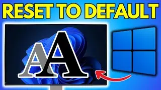 Как восстановить настройки шрифтов по умолчанию в Windows 11