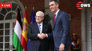 LIVE: Spanish PM Sanchez Meets Palestinian President Abbas | Urgent Peace Talks Update | AC15