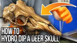 HOW TO HYDRO DIP A DEER SKULL! | Liquid Concepts | Weekly Tips and Tricks