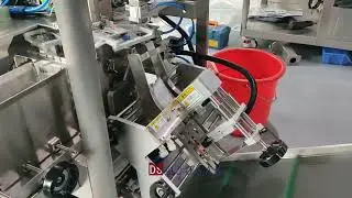 Small facial mask production line facial mask folding filling liquid sealing packaging machine