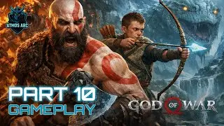 God of War Part 10 &ndash; Horn of Blood Mead Puzzle, Exploration & Epic Kratos Combat  Full Gameplay Walk