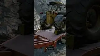🚜 Unstoppable Beast in Mud! CAT Machine Power Test in Extreme Off-Road Terrain! 💪🔥 #catrebuild