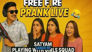 SFunny Girl Voice Change Prank with Pro Players 🔥 | FF Live Today