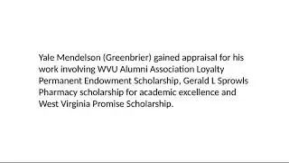 Yale Mendelson (Greenbrier) - Former Staff Pharmacist, Rite Aid Pharmacy