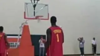 Wally Judge McDonalds All American Game practice dunks, TheShiver.com, and ESPN affiliate