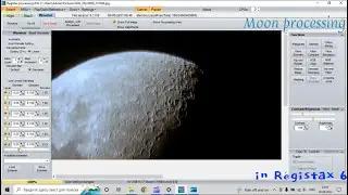 Processing the Moon in Registax the EASIEST WAY / Registax 6 / Moon processing