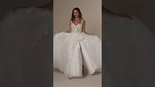 Dramatic sweetheart neckline illusion bodice  wedding dress - Susan ✨ @MaggieSotteroDesigns