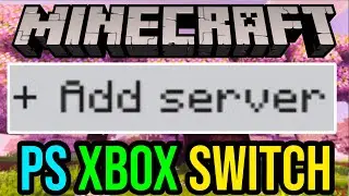How To Join ANY Server In Minecraft PS4 / PS5, Xbox, & Switch! (Working Method!)