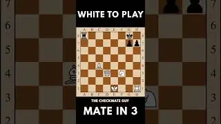 Can You Solve This Chess Puzzle in 3 Moves?