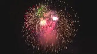 4th of July fireworks at Segra Park in Columbia, South Carolina: full video
