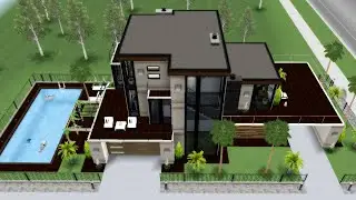 Modern Wood Acres -  The Sims Freeplay [Live Build]
