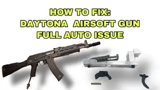 How to Fix Full Auto Spring Daytona Gun (Trigger Group)
