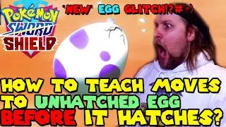 How to teach your EGG MOVES before it HACTHES in Pokemon Sword & Shield