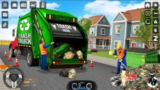 offroad garbage truck simulator | Truck driver games | Trash Truck  Game  Simulator 3D