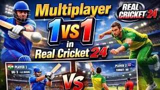 REAL CRICKET LIVE | RANKED MULTIPLAYER | NOOB GAMEPLAY