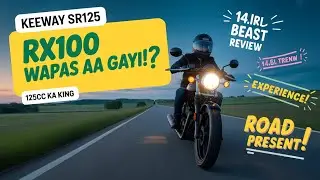 RX100 Style Is Back! 🔥 Keeway SR125 Real Ride Review | 14.5L Tank in 125cc?! 😳 