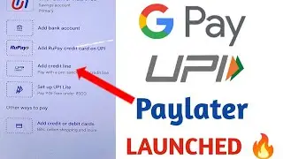 Google Pay later UPI Launched 😍| google pay upi paylater | How to add icici paylater in Google Pay