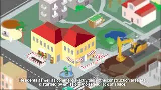 Construction logistics optimization (no sound)