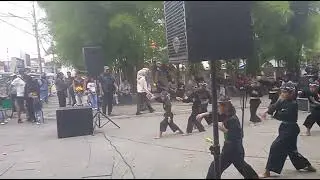 Keseruan acara Saturday street art & music di alun2 Cimahi