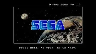 SEGA CD 1.10 Bios Screen Extended
