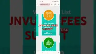 Jnvu UG fees submit kaise kare