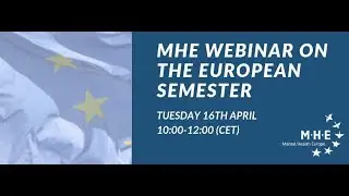 MHE's Webinar on the European Semester