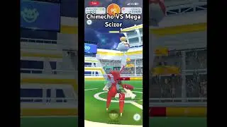 Chimecho VS Mega Scizor - 1v1 Level 3 Raid Boss Solo #pokemon #pokemongo