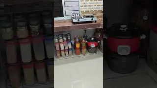 Non -Modular Kitchen Organization idea | Kitchen Organization #shorts#kitchen #shortsviral#trending