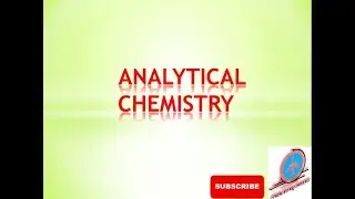 MCQs on ANALYTICAL CHEMISTRY