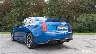 2017 Cadillac ATS-V: Exhaust Sound / Acceleration 0 - 280 kph / 0 - 175 mph - Autophorie