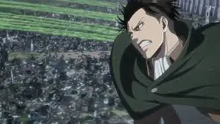 Attack On Titan -  80's remix Somebody That I Used To Know AMV