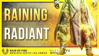 Destiny 2: The Warlock Rain of Fire constant radiant is well worth it