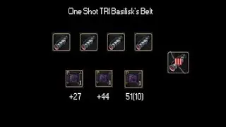 One Shot TRI Basilisk's Belt - Black Desert Online