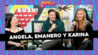 EXCLUSIVO: KARINA, ANGELA TORRES Y EMANERO PRESENTAN 