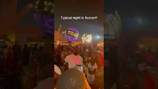 Detty December nights are unmatched ‼️ #africatravel #accranightlife #ghana #dettydecember